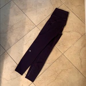 Fast and free 7/8 running tights